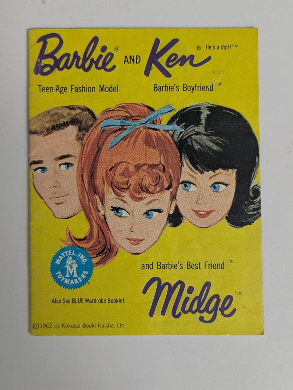 Vintage Barbie And Ken Barbies Boyfriend Midge 1962 Fashion Catalog Bundle - Picture 2 of 8